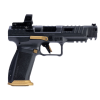 canik sfx rival gray 9mm 5in 18rd semi-automatic pistol with mecanik mo2 optic (hg7160t-n)