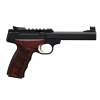 browning buck mark plus rosewood udx .22lr 5.5in 10rd semi-automatic pistol (51533490)