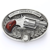 naa 22 long rifle mini-revolver with oval ornate belt buckle (naa-22lr-bbo)