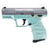 walther ccp m2+ 9mm 3.54in 8rd angel blue pistol (5083512)