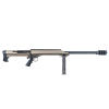 barrett model 99 50 bmg 32in heavy barrel single shot flat dark earth cerakote rifle (13273)