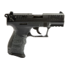 walther p22 california .22lr 3.42in 10rd tungsten gray pistol (5120365)