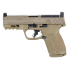 smith & wesson m&p9 m2.0 compact or 9mm luger 4in 15rd optic ready sf semi-automatic pistol (13572)