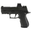 sig sauer p320-xcompact 9mm 3.6in (2) 15rd steel mag semi-auto pistol (320xc-9-bxr3-rxx)