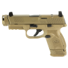 fn america fn 509 mrd compensated 9mm 4.2in (2) mag 15rd, 12rd semi-auto pistol (66-101794)