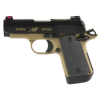 kimber america micro 9 hero 9mm 3.15in kryptek highlander grips 7rd black/desert tan pistol (3300243)
