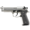 beretta 92 fs inox 9mm 4.9in 15rd pistol (js92f500)