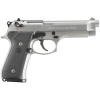 beretta 92fs inox 9mm 4.9in 10rd dbl/sngl pistol (js92f510)