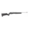 ruger 10/22 carbine 22lr 18.5in 10rd black/silver semi-auto rifle (31217)