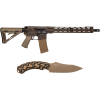 diamondback db15 sports south exclusive 5.56 nato 30rd 16in fde semi-auto rifle (db175ak131)