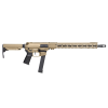 cmmg resolute mkgs 9mm 16.1in 33rd coyote tan semi-automatic rifle (99a130f-ct)