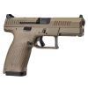 cz p-10 compact 9mm 4.02in 15rd flat dark earth semi-auto pistol (91577)
