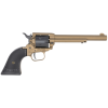 heritage manufacturing rough rider .22lr 6.5in 6rd burnt bronze/poly stars revolver (rr22a6)