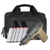 smith & wesson m&p 5.7 two-tone black/fde carry on bundle w/ 6 mags and savior specialist carry bag (14751)