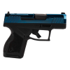 taurus gx4 9mm 3in 11rd/13rd black/pvd blue single action pistol (1-gx4m931-b)