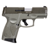 taurus g3c 9mm 3.26in 3x12rd od green/moss green striker pistol (1-g3c93bo)