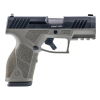 taurus gx2 9mm 3.38in 2x10rd od green/black striker pistol (1-gx2931o-10)