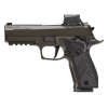 sig sauer p226-x legion 9mm 4.4in 3x18rd black/gray single action pistol (226x-9-legion-sao-rxsl)