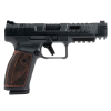 canik sfx rival-s 9mm 5in 18rd dark side rosewood semi-auto pistol (hg7010r-n)