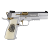 girsan mcp 35 liberador 9mm luger 15rd gold/pearl pistol (391455)