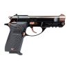 eaa mc14 t tip-up solution .380 acp 4.5in 13rd gloss black/rose gold break action pistol (390877)