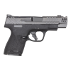smith & wesson performance center m&p9 shield plus 9mm 4in 10rd black/gray carry comp pistol (14410)