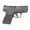 smith & wesson m&p 9 shield plus 9mm luger 3.1in 2x10rd black striker-fired pistol (14203)