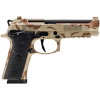 beretta 92xi 9x19mm 4.7in 2x18rd desert dpm camo full size sao pistol (spec0743a18)