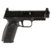 fn america fn 509 fullsize mrd nms 9mm luger 4.5in 10rd black striker pistol (66-100718)