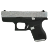 glock 42 gen3 .380 acp 3.25in 2x 6rd mags glitter gun diamond pistol (ui4250201de)