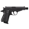 walther pp sd black .32 acp 3.9in threaded 2x8rd semi-auto pistol (4796063)