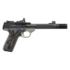 browning buck mark 22 lr plus red dot 5.9in 10rd g-10 black/gray pistol (051599490)