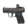 hk cc9 9mm 3.32in 10rd/12rd black striker-fired pistol w/ vortex defender open emitter red dot sight (81001354)