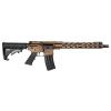 diamondback db15 223 remington/556nato 16in 30rd black/bronze ar semi-auto rifle (db171ak071)