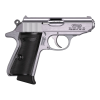 walther ppk/s .32 acp 3.3in 8rd stainless semi-automatic pistol (4796022)