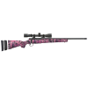 mossberg patriot super bantam .350 legend 22in threaded 4rd muddy girl wild camo bolt-action rifle w/ 3-9x40mm scope (28258)