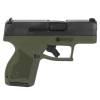 taurus gx4 9mm 3.06in 2x 11rd mags od green/black striker-fired pistol (1-gx4m931o)