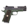 wilson combat ca cqb compact 45 acp 4in 7rd/8rd mags black/green pistol (wcqbc-t-aca)