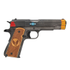 auto ordnance red tails special edition 1911 .45 acp 5in 7rd semi-auto pistol (1911bkoc18)