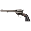 heritage manufacturing rough rider .22lr 6.5in 6rd nickel revolver (rr22ni6)