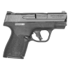 smith & wesson m&p9 shield plus 9mm luger 3.1in 10rd ca compliant black striker-fired pistol (14280)