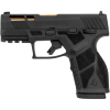 taurus gx2 9mm 3.3in 13rd black/gold sa pistol (1-gx2931-tl1)