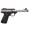 browning buck mark plus camper stainless ufx suppressor ready .22lr 5.9in 10rd semi-auto pistol (051618490)