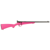 savage rascal f-sr .22lr 16.125in 1rd pink stock bolt-action rifle (13811)