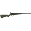 savage rascal f-sr .22lr 16.125in 1rd green stock bolt-action rifle (13813)