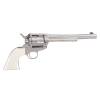 taylors & company 1873 outlaw legacy 45lc 7.5in 6rd nickel engraved single-action revolver (200068)