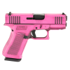 glock 43x m.o.s 9mm 3.41in 10rd bubble gum semi-auto pistol (ux4350204frn-bubblsct)