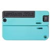 trailblazer firearms lifecard .22lr polymer handle robin egg blue single-shot folding pistol (lc1-p-reb)