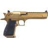 magnum research desert eagle mark xix .357 magnum 6in 9rd titanium gold pistol (de357tg)
