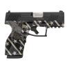 taurus gx2 9mm 3.38in 2x10rd black eagle/stars/stripes single-action pistol (1-gx2931-10en1)